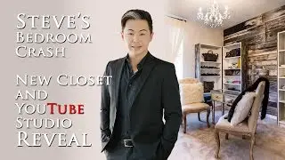 Steve Jan Bedroom Crash, New Closet, And YouTube Studio