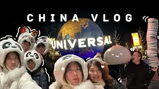 CHINA VLOG : UNIVERSAL STUDIOS🎢🎠!!! (mainly)