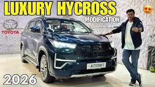Toyota Innova Hycross Premium Interior Modification ❤️ Luxury Hycross With Premium Loadings ✅