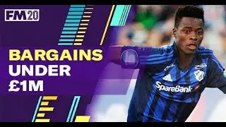 10 Bargains Under £1,000,000 on FM20 | Football Manager 2020 Top Cheap Players