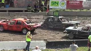 2024 Otsego Co Fair Sunday Afternoon Demo Derby Heat 4 (Modified Fullsize)