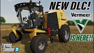VERMEER IS HERE! FS22 | NEW DLC! | (Review) Farming Simulator 22 | PS5 | 23rd Aug 2022.