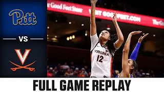 Pitt vs. Virginia Full Game Replay | 2025-26 ACC Women's Basketball