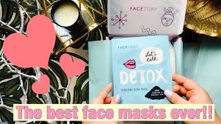 Unboxing Facetory December Face Mask Subscription! K-beauty