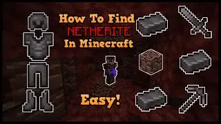 How To Find Netherite In Minecraft || Fast And Easy 1.16.4+