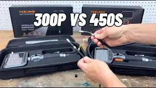 Сравнение артикуляционных бороскопов Teslong 300P и 450S