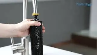 Как установить систему фильтрации воды Waterdrop King Tank Gravity-Fed WD-TK-S