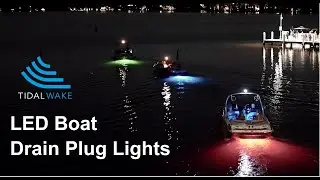How to Install a Boat Drain Plug Light - Underwater LED Lighting in Minutes with a Plug N' Play