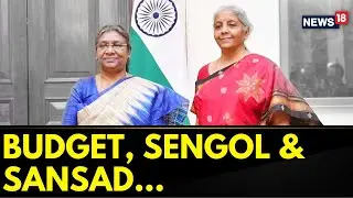Parliament Budget Session: President Droupadi Murmu Addressed Both Houses Of Parliament | News18