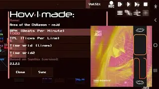 How I made Area of the Chiliagon in Sunvox