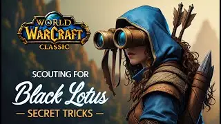Gold Farming 101~ Black Lotus Scouting Like A Pro | Any Zone | Wow Classic Guide
