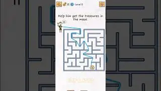 Thief Puzzle - Treasures in the maze #shorts #gaming #thiefpuzzle
