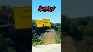 Runaway Truck Ramp #1 Monteagle Tennessee😳 #trucking #tennessee #mountains