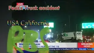 FedEx Truck accident | RBS News 
