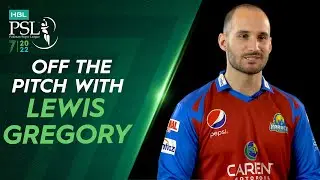 𝐎𝐟𝐟 𝐭𝐡𝐞 𝐏𝐢𝐭𝐜𝐡 with Lewis Gregory! #HBLPSL7 l #LevelHai l #KKvIU | ML2T