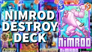 This Nimrod Destroy Deck Is Powerful In Marvel Snap !
