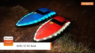 4DRC S7 RC Boat with LED Light - Shop on Banggood