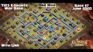 TH13 Cwl/War Base with link (OneHive) | Clash of clans | 7th June 2020