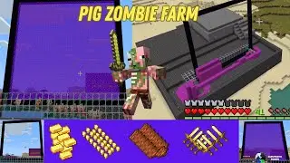 FARM DE PIGLIN ZUMBI - MINECRAFT REALMS