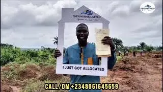 Favour City, Ibusa, Asaba, Delta State. The earlier you secured it, the bigger your gain tomorrow.