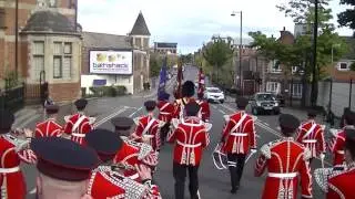 Regimental Band FB @ South Belfast Memorial Parade 2016