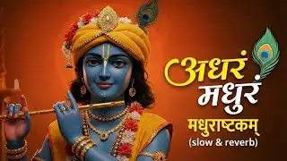 The Most RELAXING Krishna Bhajan Ever - Adharam Madhuram