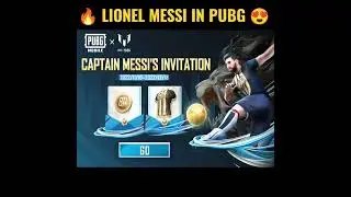 Lionel Messi in Pubg Mobile 😍🔥 #shorts #messi #pubg