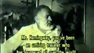 02-02 Ernest Hemingway - Interview.avi