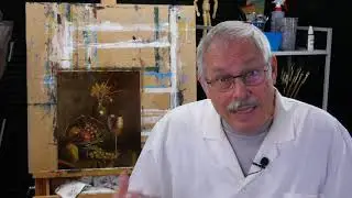 28 avril - Peinture de la nature morte selon la technique du glacis en peinture à l'huile.