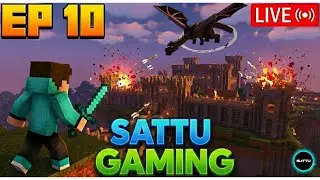 EP 10: EPIC MANSION EXPLOSION?! 💣 Building My Dream House | Sattu Gaming LIVE