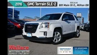2016 GMC Terrain #103355a - Wallace Chevrolet Certifed Pre-Owned