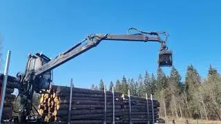 T&oslash;mmerkran Loglift F96S selges p&aring; klaravik.no