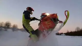 Покатушки на горном снегоходе Ski-Doo Freeride 800