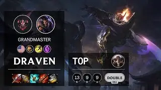Draven Top vs Sett - NA Grandmaster Patch 10.4
