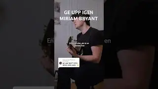 Ge upp igen - Miriam bryant / Yasin #svenskmusik #svenskrap #miriambryant #yasin #cover