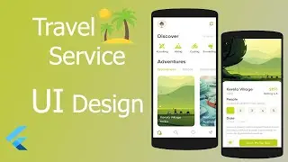 Flutter Travel Service App UI Concept - Speed Code