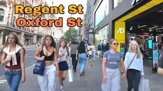 Walking Through London's Famous Streets: From Regent Street to Oxford Street via Carnaby