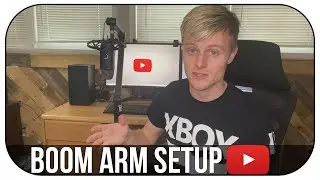 How to set up a Boom Arm, Shock Mount and Microphone!