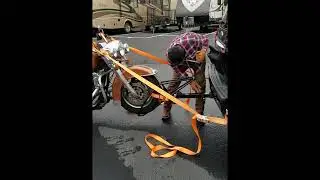 Motorcycle tow hitch by ECOTRIC