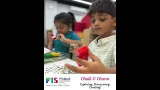 Chalk & Charm | Explore-Discover-Create | Sensory Play | FIS Race Course | Pre-Primary | IB School