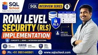 SQL Server Row Level Security Explained  RLS Implementation Step by Step