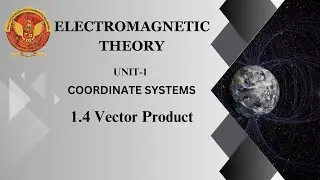 1.4 Vector Product | EE302 | EC504 (A) | EX504 (B) |