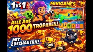 Troph&auml;en push mit euch! Road to 100K [Brawl Stars Live] #brawlstars