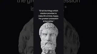 Epicurus - Friendship - #shorts #motivationalspeech #shortsvideo #shortsviral #short #quotes