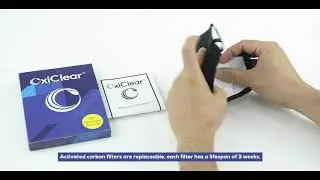 OxiClear N99 Face Mask with 2 Activated Carbon Filters, Washable & Reusable