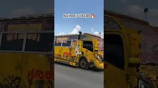 For as low as one dollar experience traveling in Kenya&rsquo;s most luxurious rides #matatuculture #matatu