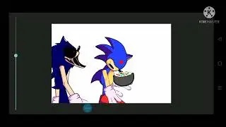 sonic.exe is trying to steal Sunky's cereal