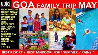 #goa2025 | GOA FAMILY TRIP MAY 2025 | RTPCR Resort Watersports Massage Liquor Biryani Calangute Baga