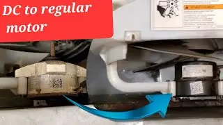 From a DC to a regular condenser motor connections