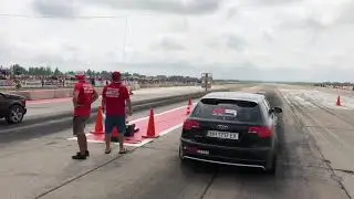 Audi RS3 500 h.p. vs Lada Niva 850 h.p. - RS3 Win!